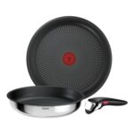 Tefal Ingenio Comfort Max Stainless Steel 3-Piece Pan Set