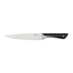 Tefal Jamie Oliver 20cm Slicing Knife, German Stainless Steel, Black