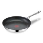 Tefal Jamie Oliver Stainless Steel Frying Pan 28 cm, Oven Safe – Sold by Supply Feins / FBA