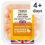 Tesco British Chicken Breast Mini Fillets 400G – Clubcard Price