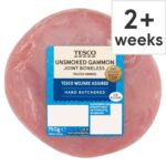 Tesco Unsmoked Gammon Joint 750G – Clubcard Price