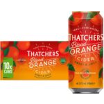 Thatchers Blood Orange Fruit Cider, 10 x 440ml Cans (£8.50 / £8.07 max S&S)