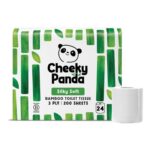 The Cheeky Panda Bamboo Toilet Rolls – 24 Rolls