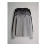 The Set Long Sleeve 3 Pack Active Smoothing Sports T-Shirt