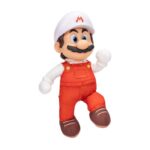 The Super Mario Galaxy Movie Fire Mario Poseable Plush 14