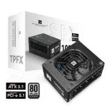 Thermalright TPFX-1000 1000W Modular SFX PSU Power Supply ( ATX 3.1 / Platinum / PCI-e 5.0 ) w/code