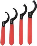 Threaded Wrench, Key Tool Set, Bump Tensioner Spanner Set C-Shaped Wrench Adjustable Wrench Setting Tool