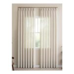 Three Girls Liz Pinch Pleated Linen Curtains, 95 Drop, 2-Piece