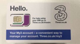 Three Mobile Sim Card Pay As You Go (For Lebara porting) – by Bargain Planet / FBA