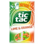 Tic Tac Lime & Orange 4 x 18g (72g) – York