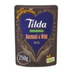 Tilda Microwave Wholegrain Basmati & Wild Rice