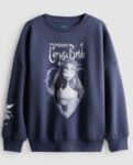 Tim Burtons Corpse Bride Graphic Sweatshirt Sweatshirt with Corpse Bride artwork and sleeve graphic – 8-9 & 9-10.