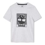 Timberland Boys T60381 T-Shirt, China Grey, 10 Years