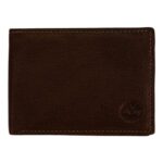 Timberland Mens Leather Passcase Security RFID Wallet Billfold