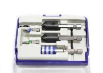 Tivoly 11900670002 Tool Set with Drill Bits/Walnut Bits/Screw Bits/Bit Holder, Grey, 5 Pieces