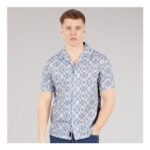 Tokyo Laundry Malay Short Sleeve Shirt – Blue
