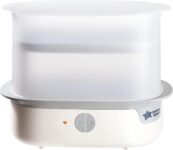 Tommee Tippee Electric Steam Baby Bottle Steriliser 5-Minute Cycle White