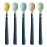 Tommee Tippee Softee Weaning Spoons with Anti-Slip Handles 5-Pack