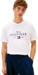 Tommy Hilfiger Adaptive Mens Brand Love Big Hilfiger Tee Mw0mw41455 S/S T-Shirt (Pack of 1)