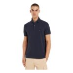 Tommy Hilfiger Mens 1985 Regular Fit Polo, Desert Sky, M
