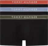 Tommy Hilfiger Mens 3p Trunk (XS) Grey (Brk Blu/Trra Rd/Arm Grn) – Early Prime Deal