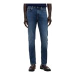 Tommy Hilfiger Mens CORE Bleecker Slim Blue Jeans 31W 32L