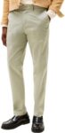 Tommy Hilfiger Mens Core Harlem Essential Twill Relaxed Fit Chinos, Green (Grey Sage), 36W/33L