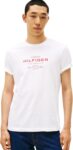 Tommy Hilfiger Mens Hilfiger Stack Graphic Tee Mw0mw40002 S/S T-Shirt (Pack of 1)