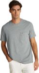 Tommy Hilfiger Mens Short Sleeve Essential Heather Pocket Regular Fit T-Shirt XXL
