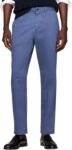 Tommy Hilfiger Mens Tapered Fit Chinos, Blue (Aegean Sea), 30W/34L