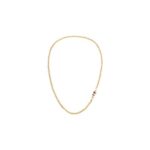Tommy Hilfiger Mens Yellow Gold Chain Necklace