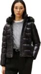 Tommy Hilfiger Womens Gloss Hw Down Slim Jacket W Fur – XXL