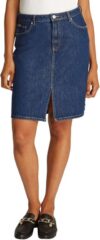 Tommy Hilfiger Womens Straight Ace Knee Length Denim Skirt Size 34