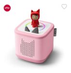 Tonies Toniebox 2 Classic Starter in Cloud Pink with Creative Tonie Set (student parent club)