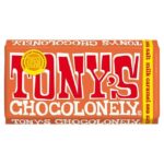 Tonys Chocolonely Milk Chocolate Caramel Sea Salt 180g / All varieties