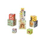 Tooky Toy Alphabet and Number Stacking Boxes – Multi