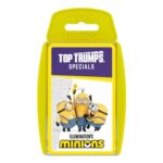 Top Trumps Minions Card Game Loyal James or Mischievous Gru