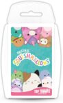 Top Trumps Squishmallows Specials Card Game, play with Cam the Cat, Leonard the Lion, Gordon the Shark, travel game, great educational gift for ages 6 plus
