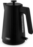 Tower EcoForm 1.7L 3KW Kettle, Made from Recycled Plastic, Rapid Boil Technology, Removable Filter, 360 Swivel Base, Black, T10105BLK