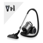 Tower T102004PLPET Bagless Cylinder Vacuum with Automatic Cord Rewinder