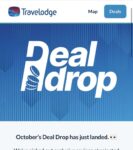 Travelodge October Deal Drops Get 10%-15% Off With Codes Stays 02/11-13/12 (27 Hotels including London, Price from £22.49)