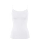 Triumph Womens Feel of Cotton Spaghetti Strap Top (White, L)