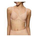 Triumph Womens Modern Soft Cotton Underwired Bra Neutral Beige