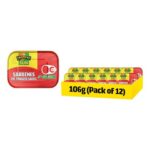 Tropical Sun Canadian Style Sardines in Tomato Sauce (106g) – £15 S&S