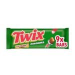 Twix Hazelnut Multipack Milk Chocolate Biscuit Bars 9 x 20g – Clubcard price