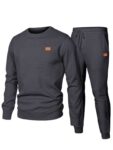 Two Piece Mens Tracksuit, Dark Grey, Size L (Other Colours / Sizes Available) – Sold by JMIERR-UK / FBA