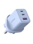 UGREEN USB C Charger Plug, 30W 3-Port Fast Charger, iPhone 18/17/16/15, iPad, Galaxy S26/S25/S24, Blue -Sold by UGREEN GROUP LIMITED UK /FBA