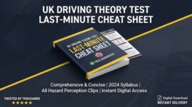 UK Driving Theory Test & Hazard Perception Last-Minute Cheat Sheet (2026 Edition)