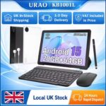 URAO KB1001L 10.1 Inch HD Tablet PC A333 Five-Core Processor Android 15 20GB(317GB) RAM 64GB ROM 5000mAh Battery (with code) URAO UK Store