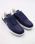 US Polo Assn Navy & White Steve Trainers (Size 8, 8.5UK) – £1.99 C&C